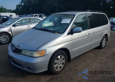 2003 Honda Odyssey Ex-L z USA, uszkodzony, nr VIN 5FNRL18913B061340